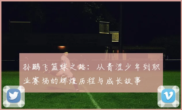 孙鹏飞篮球之路：从青涩少年到职业赛场的辉煌历程与成长故事